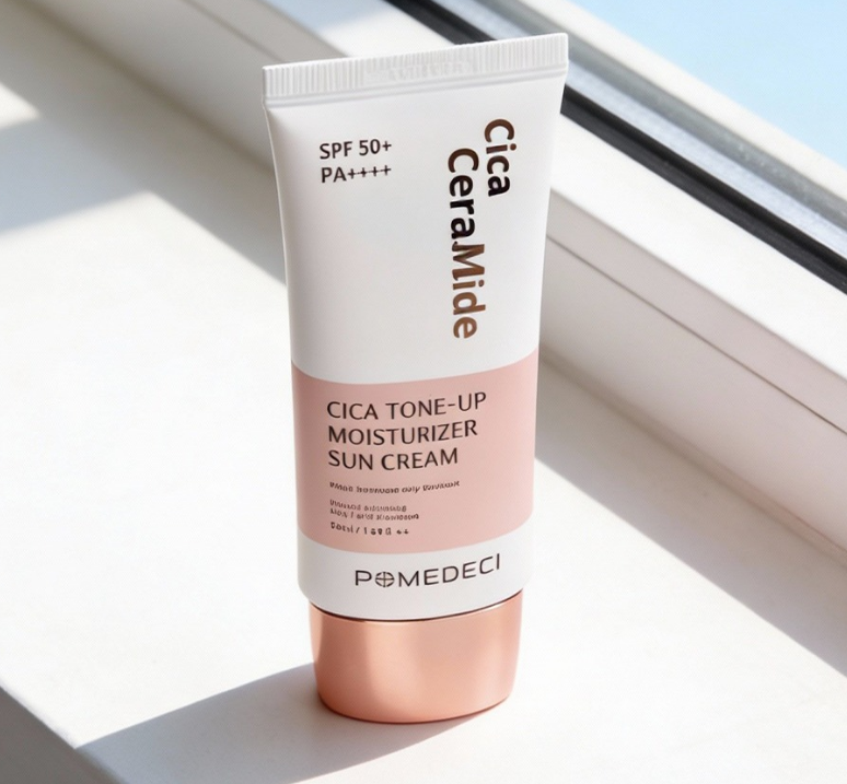 Cica Tone-Up Moisturizer Sun Cream FPS 50+ PA++++