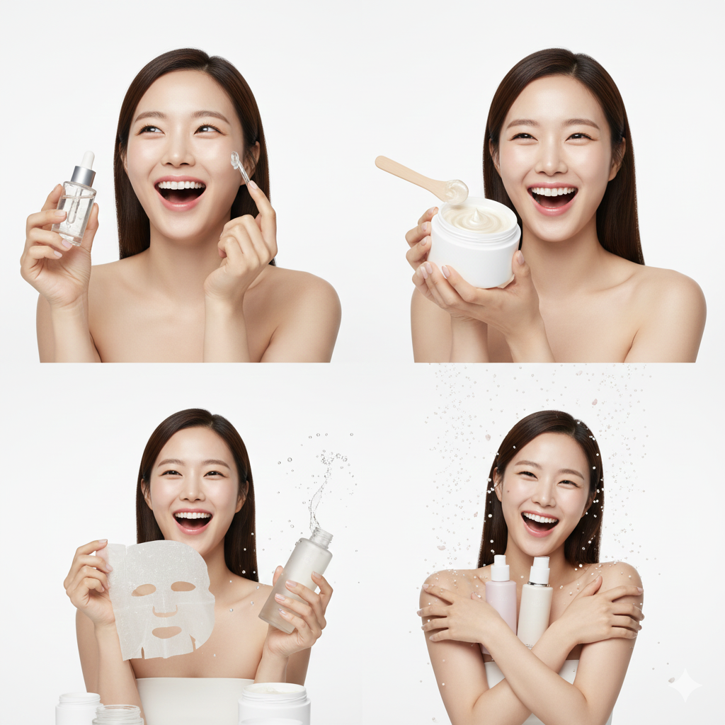 Guía Completa de la Rutina Coreana: Paso a Paso Según tu Tipo de Piel